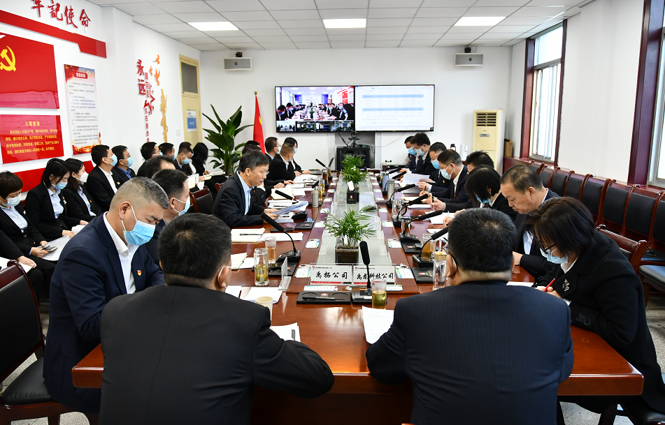 龍鋼集團(tuán)公司召開(kāi)3月份黨群工作例會(huì) 龍鋼集團(tuán)公司召開(kāi)3月份黨群工作例會(huì)