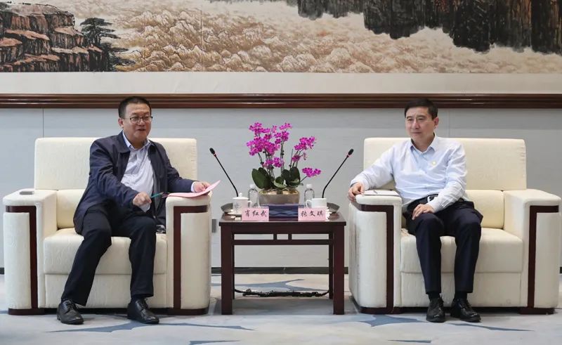 張文琪會見中鐵二十三局集團(tuán)黨委書記、董事長肖紅武一行